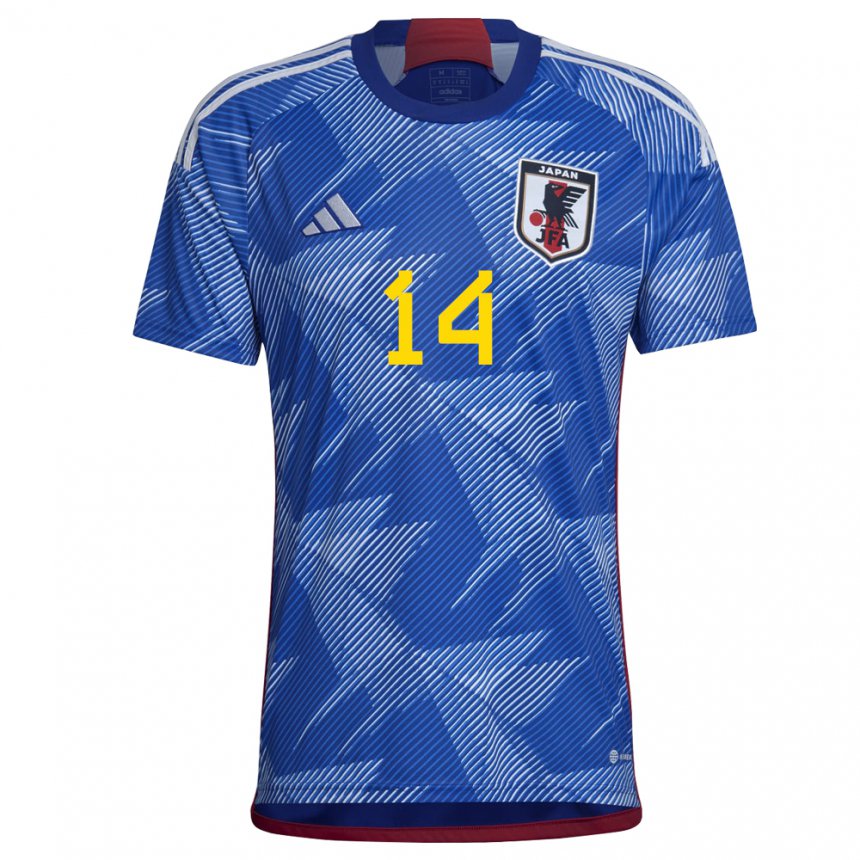 Niño Camiseta Japón Junya Ito #14 Azul Real 1ª Equipación 22-24 La Camisa