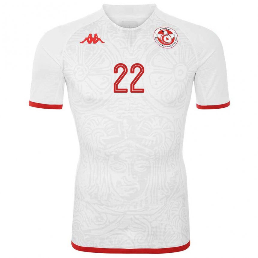 Niño Camiseta Túnez Bechir Ben Said #22 Blanco 2ª Equipación 22-24 La Camisa