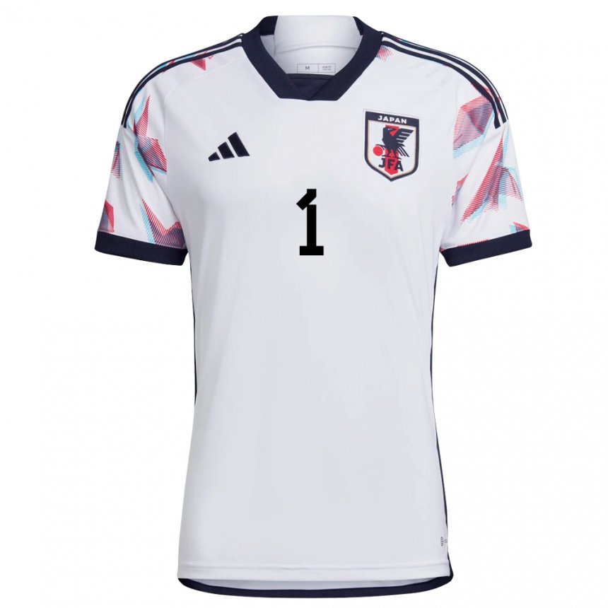 Niño Camiseta Japón Hayato Kuribayashi #1 Blanco 2ª Equipación 22-24 La Camisa