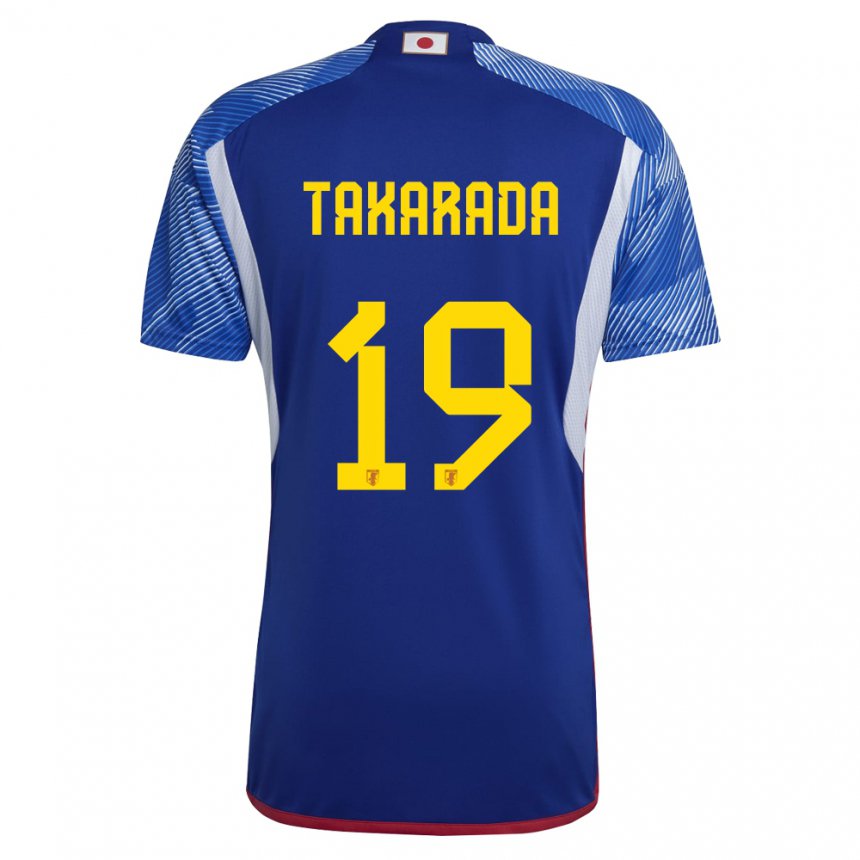 Mujer Camiseta Japón Saori Takarada #19 Azul Real 1ª Equipación 22-24 La Camisa