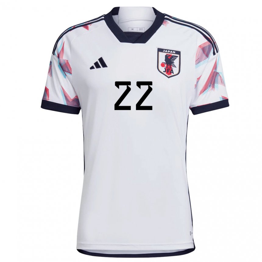 Mujer Camiseta Japón Kiko Seike #22 Blanco 2ª Equipación 22-24 La Camisa