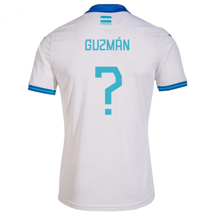 Niño Camiseta Honduras Giselle Guzmán #0 Blanco 1ª Equipación 24-26 La Camisa