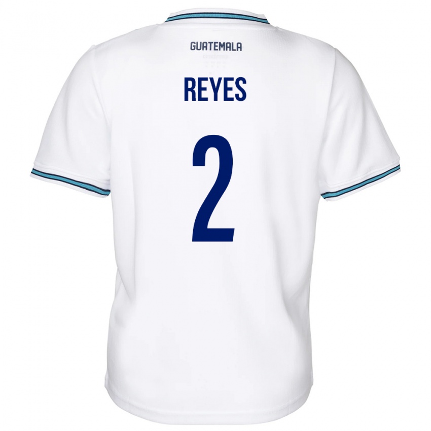 Niño Camiseta Guatemala Samantha Reyes #2 Blanco 1ª Equipación 24-26 La Camisa