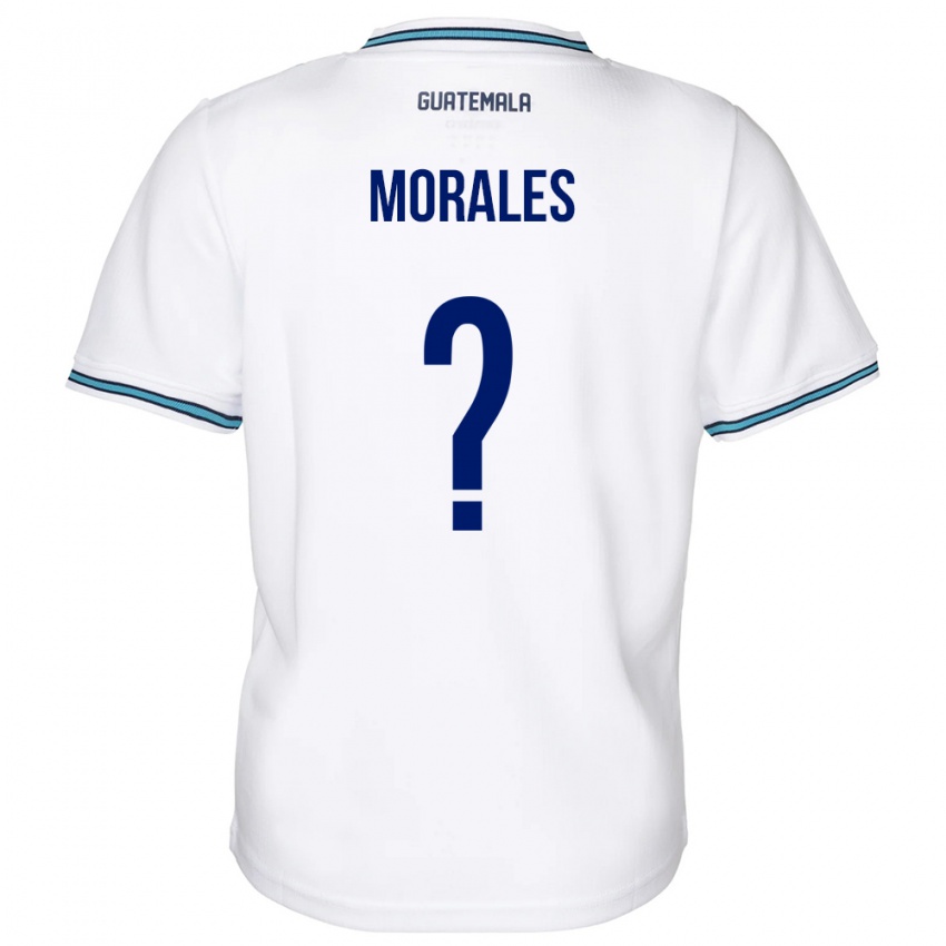 Niño Camiseta Guatemala Karla Morales #0 Blanco 1ª Equipación 24-26 La Camisa