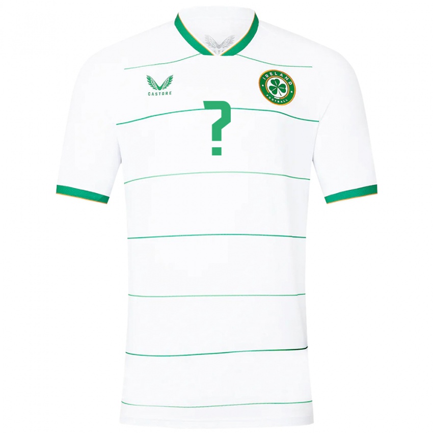 Niño Camiseta Irlanda Darragh Burns #0 Blanco 2ª Equipación 24-26 La Camisa