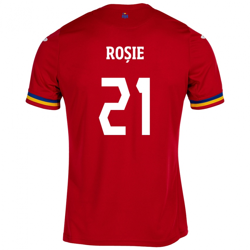 Niño Camiseta Rumania Genoveva Roșie #21 Rojo 2ª Equipación 24-26 La Camisa