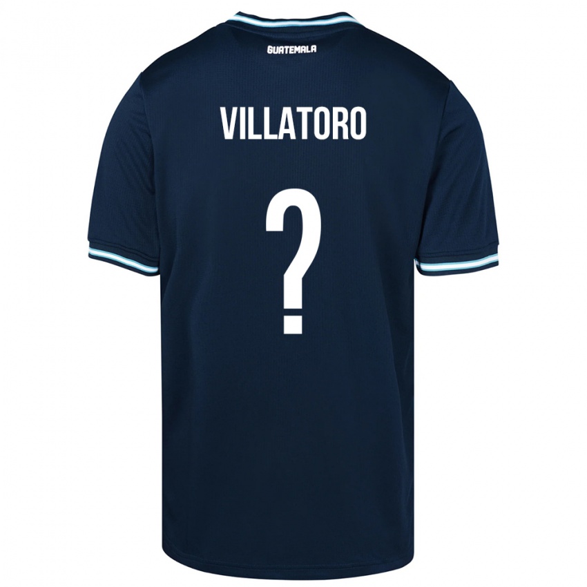 Niño Camiseta Guatemala Grace Villatoro #0 Azul 2ª Equipación 24-26 La Camisa