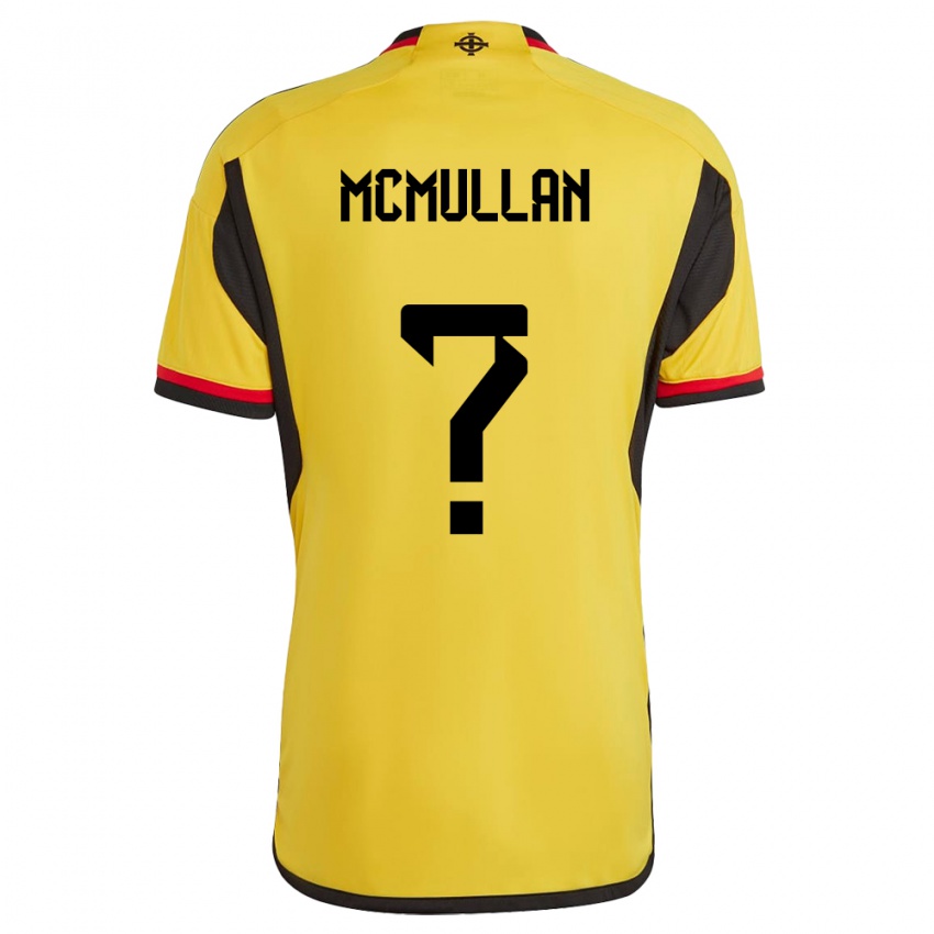 Niño Camiseta Irlanda Del Norte Stephen Mcmullan #0 Blanco 2ª Equipación 24-26 La Camisa