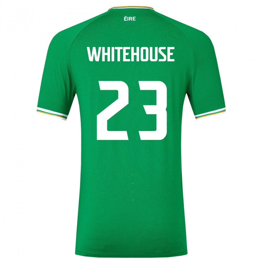 Mujer Camiseta Irlanda Sophie Whitehouse #23 Verde 1ª Equipación 24-26 La Camisa