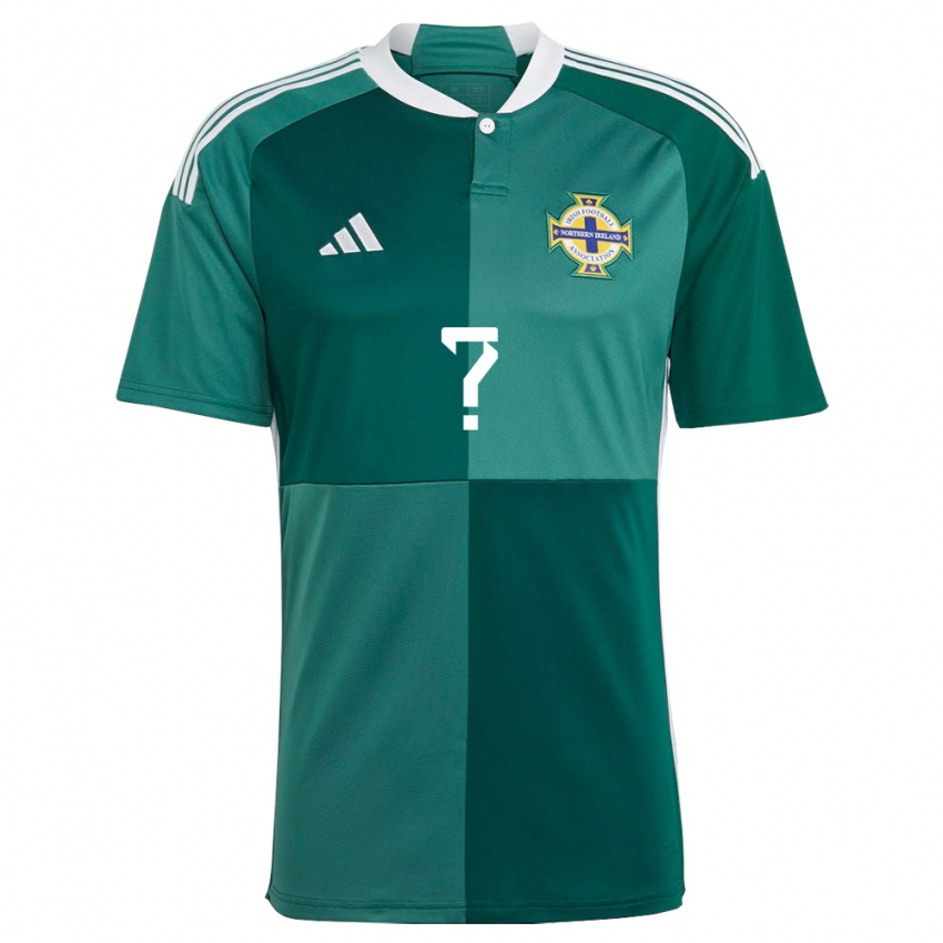 Mujer Camiseta Irlanda Del Norte Sean Mcallister #0 Verde 1ª Equipación 24-26 La Camisa