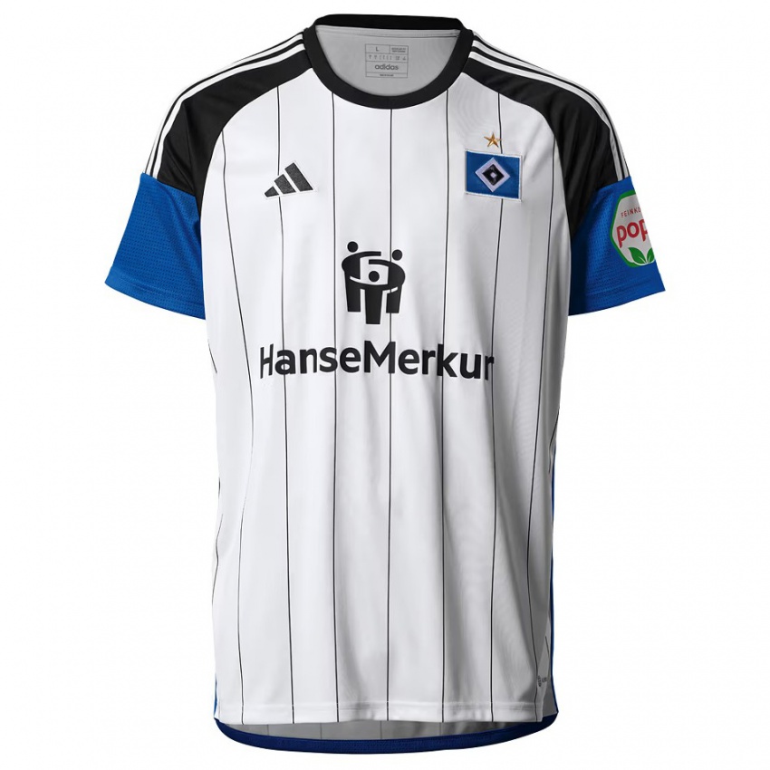 Niño Camiseta Sylvana Kempka #17 Blanco 1ª Equipación 2023/24 La Camisa