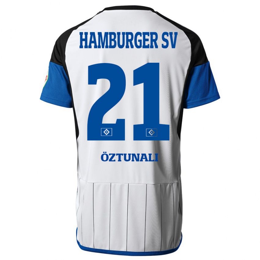 Niño Camiseta Levin Öztunali #21 Blanco 1ª Equipación 2023/24 La Camisa