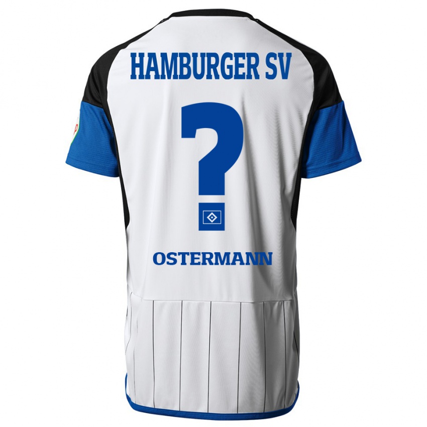 Niño Camiseta Sören Ostermann #0 Blanco 1ª Equipación 2023/24 La Camisa