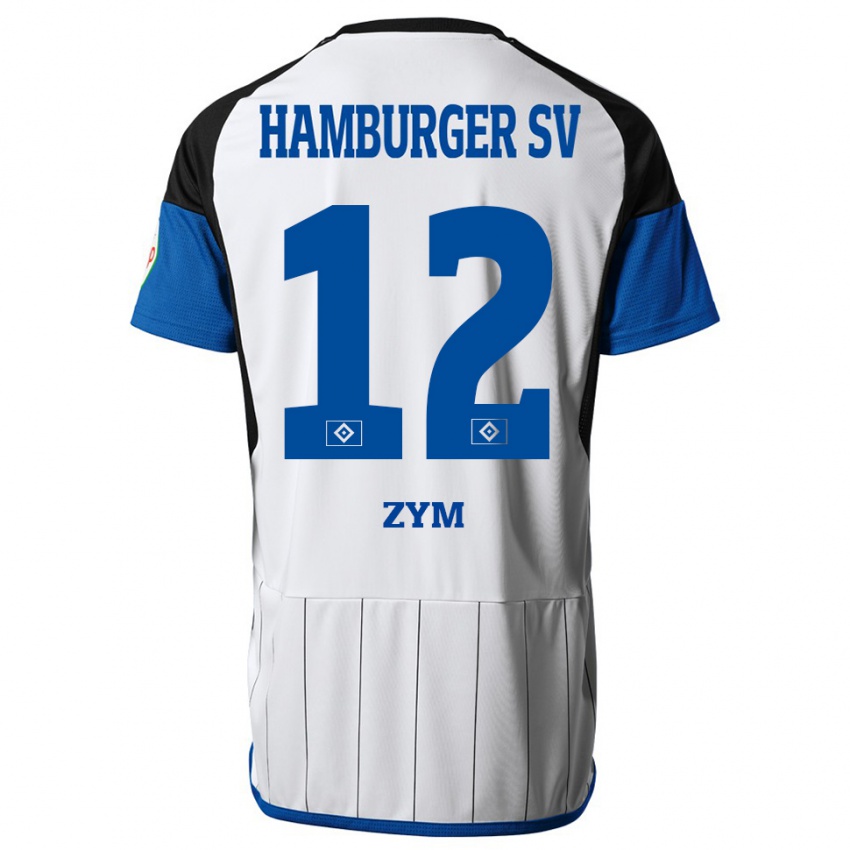 Niño Camiseta Marcel Zym #12 Blanco 1ª Equipación 2023/24 La Camisa