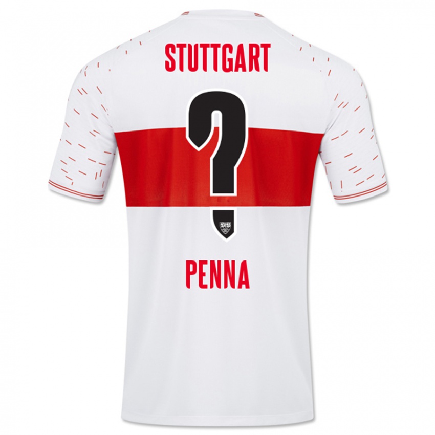 Niño Camiseta Lauri Penna #0 Blanco 1ª Equipación 2023/24 La Camisa