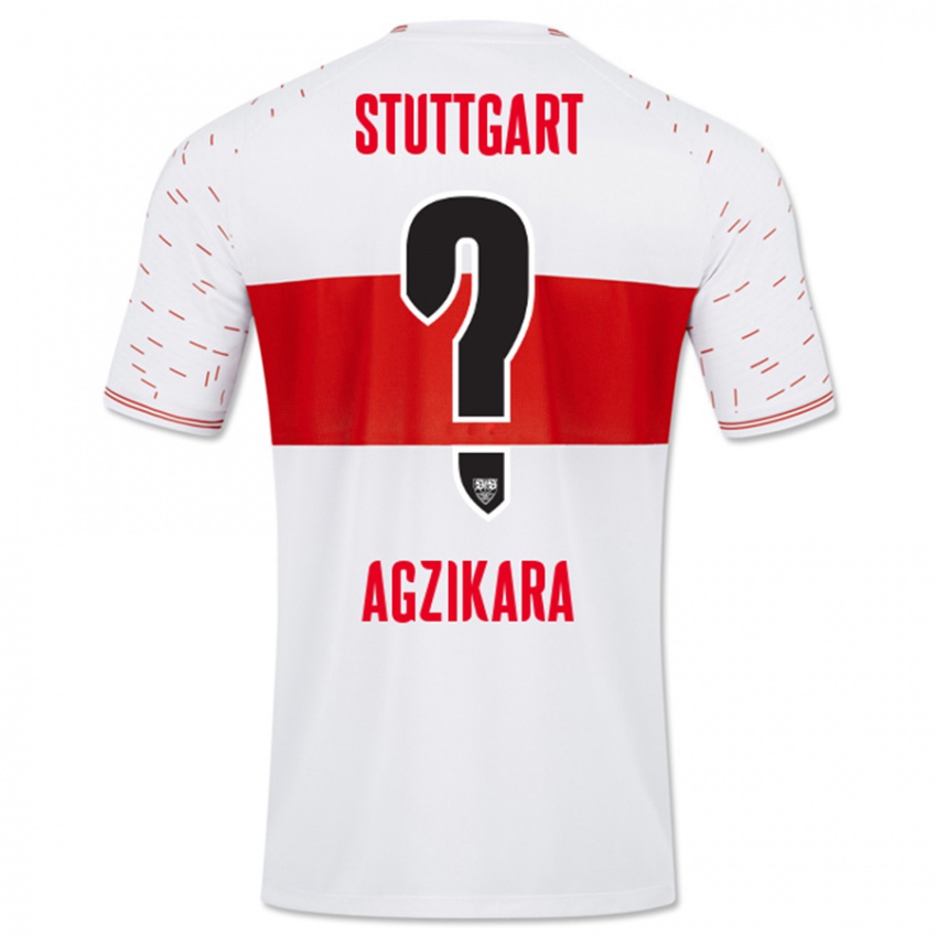 Niño Camiseta Emirhan Ağzıkara #0 Blanco 1ª Equipación 2023/24 La Camisa