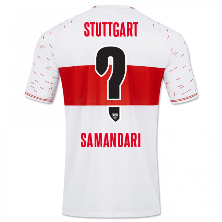 Niño Camiseta Sohrab Samandari #0 Blanco 1ª Equipación 2023/24 La Camisa