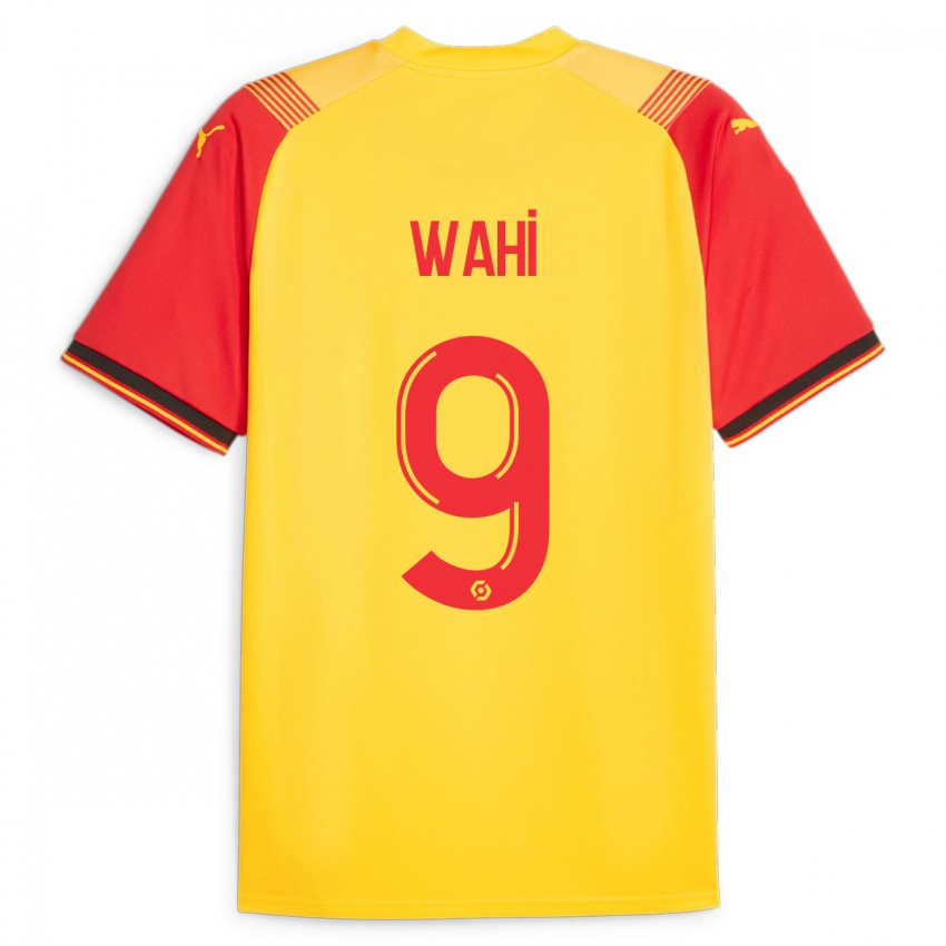 Niño Camiseta Elye Wahi #9 Amarillo 1ª Equipación 2023/24 La Camisa
