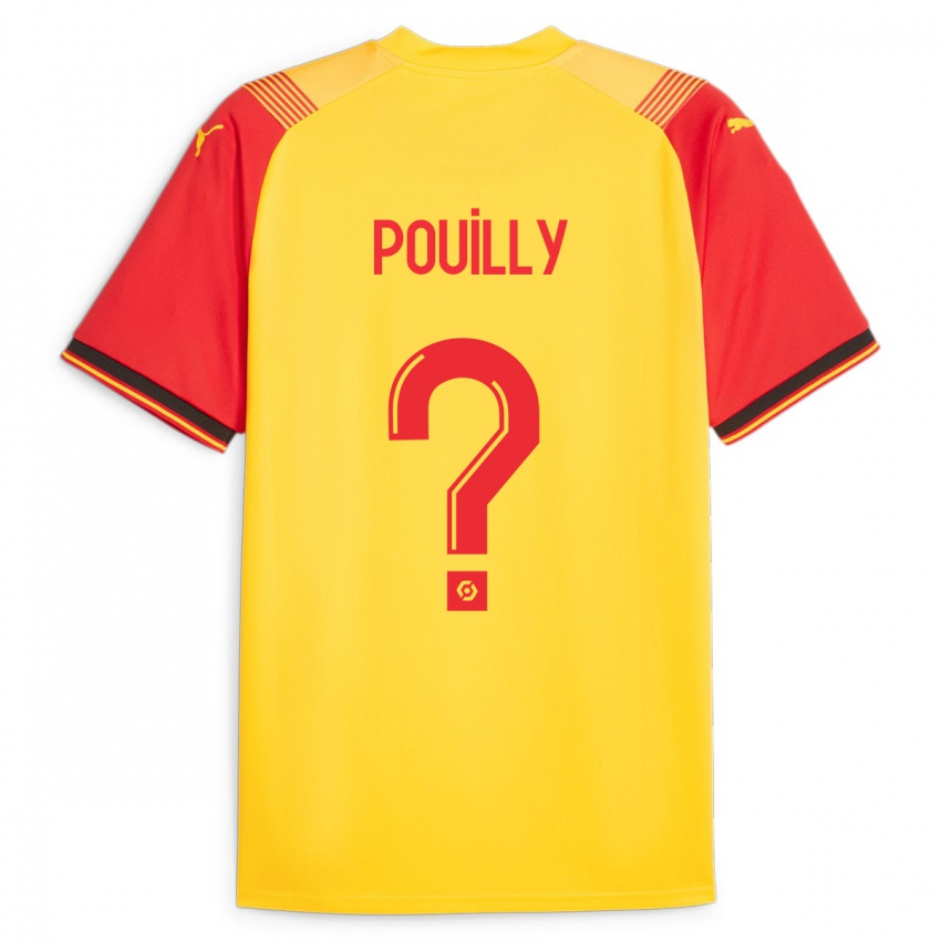 Niño Camiseta Tom Pouilly #0 Amarillo 1ª Equipación 2023/24 La Camisa