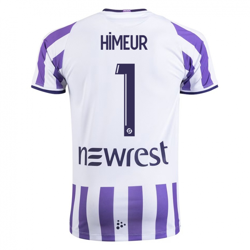 Niño Camiseta Thomas Himeur #1 Blanco 1ª Equipación 2023/24 La Camisa