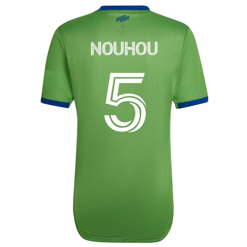 Niño Camiseta Nouhou #5 Verde 1ª Equipación 2023/24 La Camisa