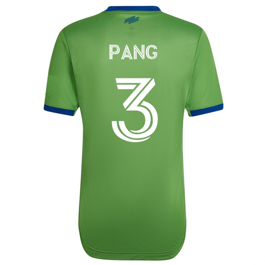 Niño Camiseta Kaylene Pang #3 Verde 1ª Equipación 2023/24 La Camisa
