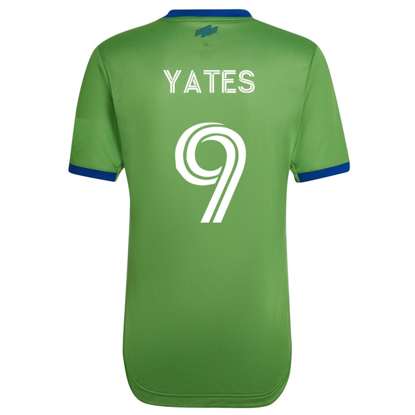 Niño Camiseta Summer Yates #9 Verde 1ª Equipación 2023/24 La Camisa
