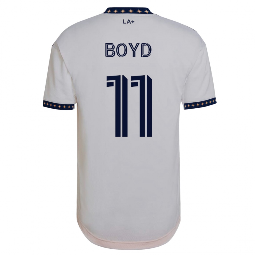 Niño Camiseta Tyler Boyd #11 Blanco 1ª Equipación 2023/24 La Camisa