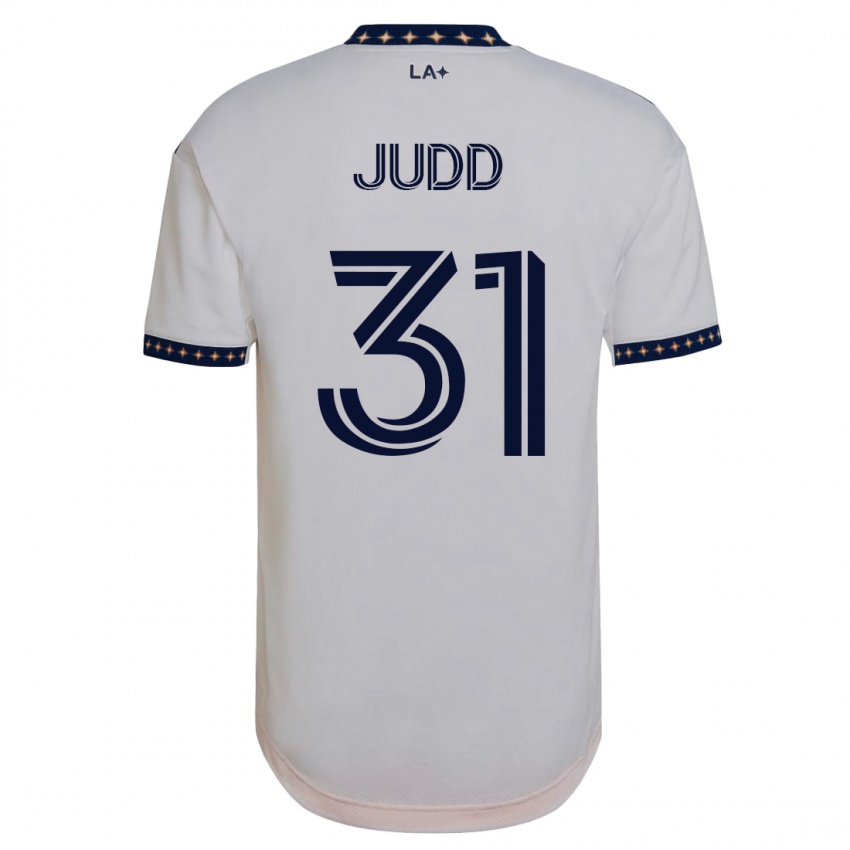 Niño Camiseta Preston Judd #31 Blanco 1ª Equipación 2023/24 La Camisa