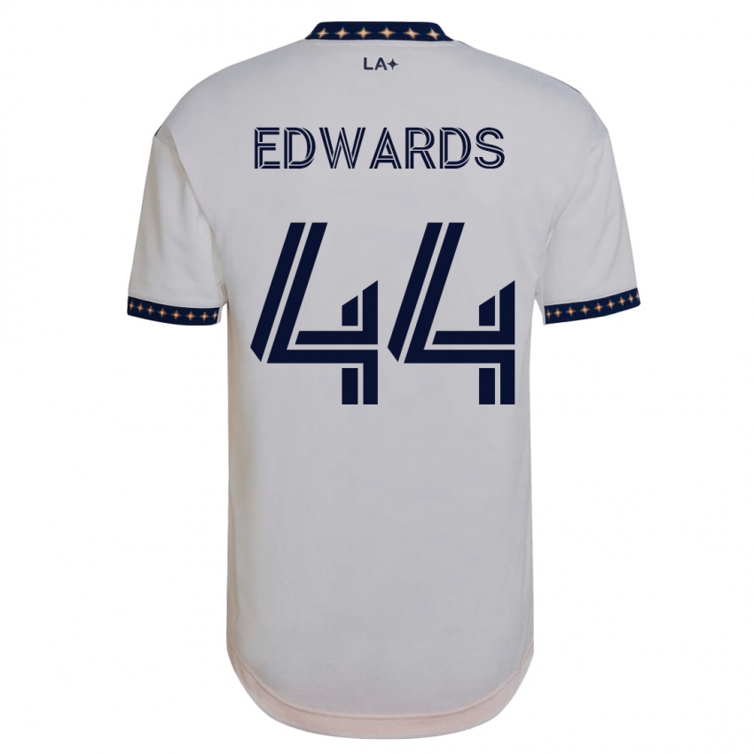 Niño Camiseta Raheem Edwards #44 Blanco 1ª Equipación 2023/24 La Camisa