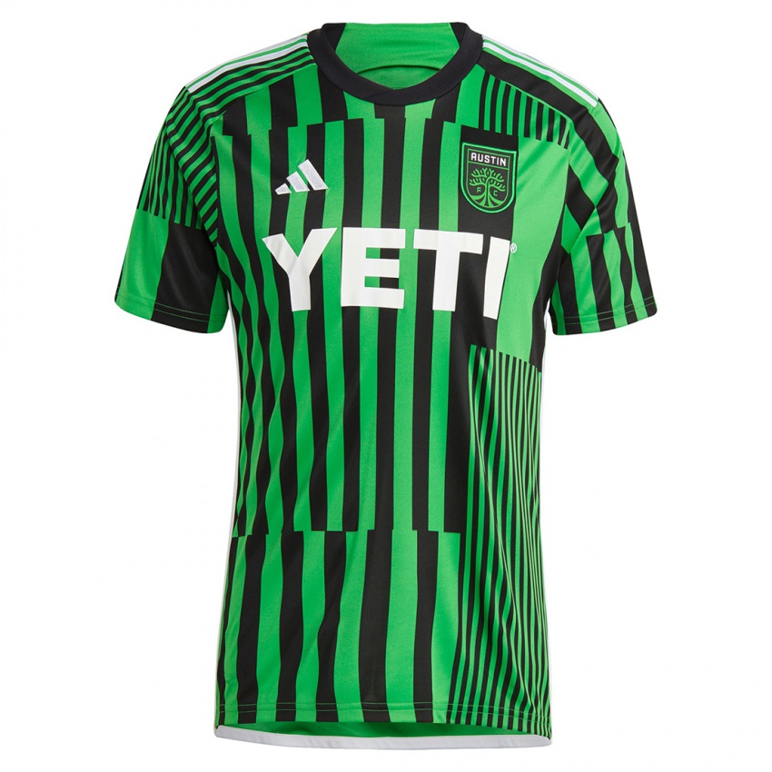 Niño Camiseta Jonathan Santillan #14 Verde Negro 1ª Equipación 2023/24 La Camisa