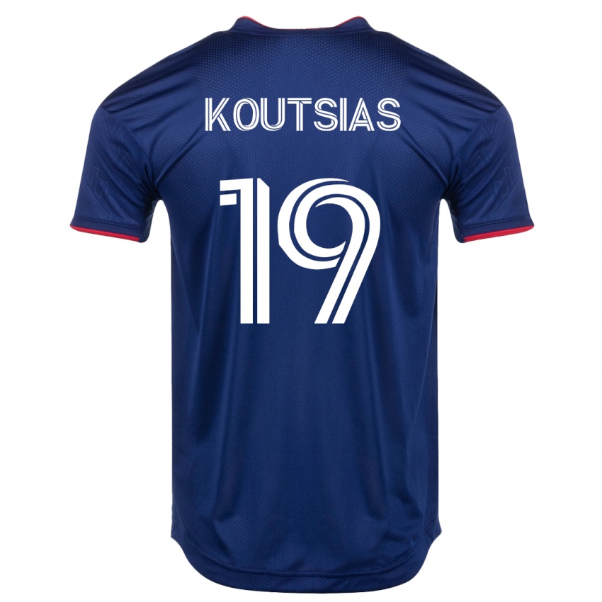 Niño Camiseta Georgios Koutsias #19 Armada 1ª Equipación 2023/24 La Camisa