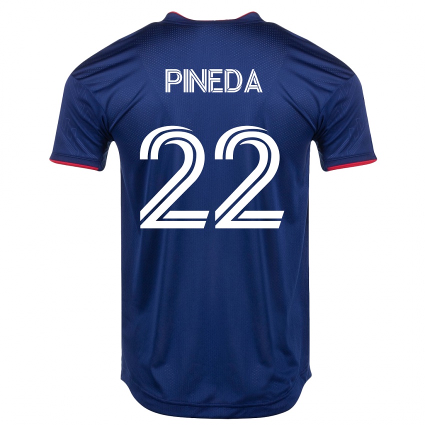 Niño Camiseta Mauricio Pineda #22 Armada 1ª Equipación 2023/24 La Camisa