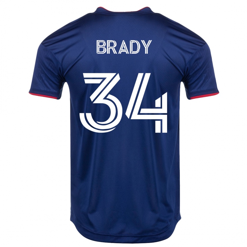 Niño Camiseta Chris Brady #34 Armada 1ª Equipación 2023/24 La Camisa
