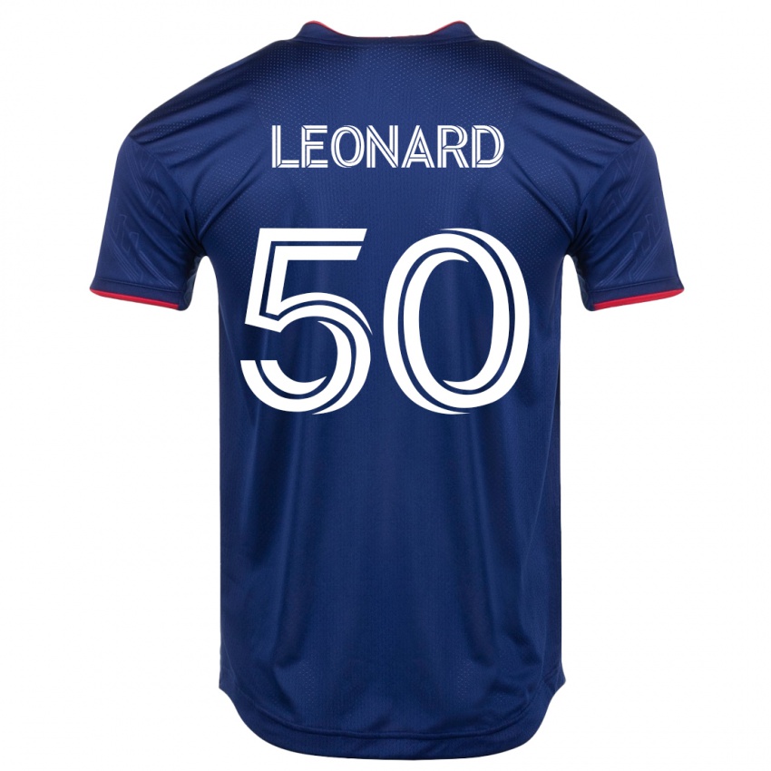 Niño Camiseta Eric Leonard #50 Armada 1ª Equipación 2023/24 La Camisa