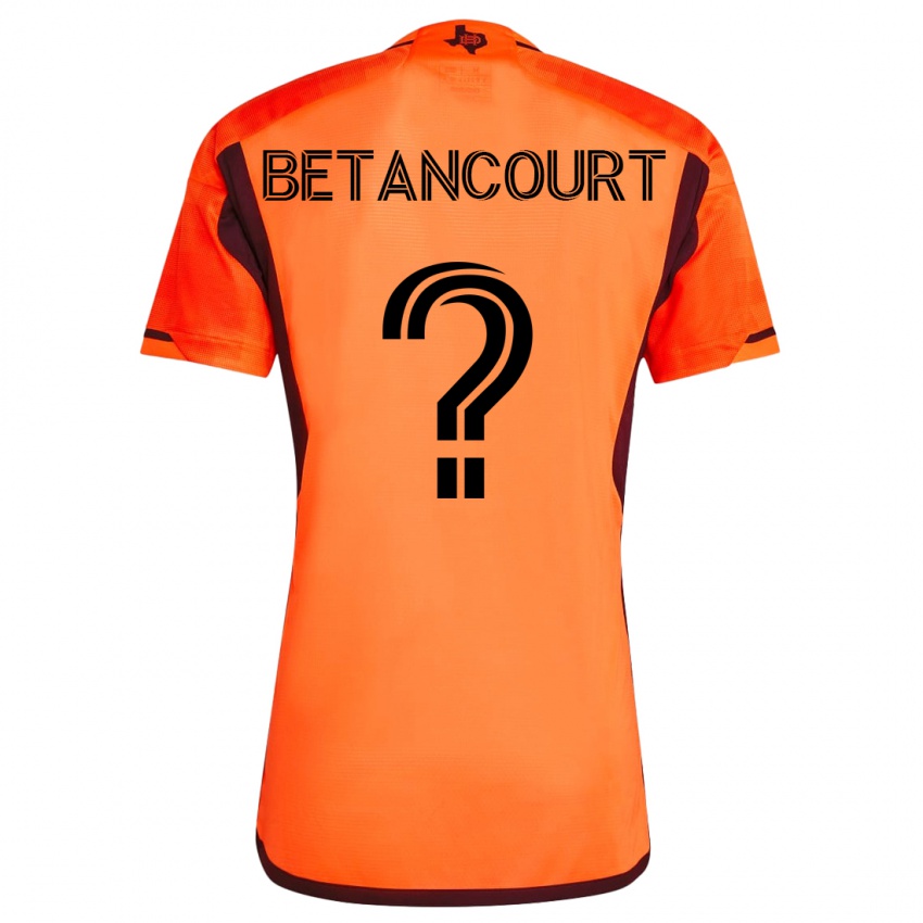 Niño Camiseta Noah Betancourt #0 Naranja 1ª Equipación 2023/24 La Camisa