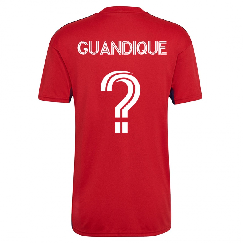 Niño Camiseta Josmar Guandique #0 Rojo 1ª Equipación 2023/24 La Camisa