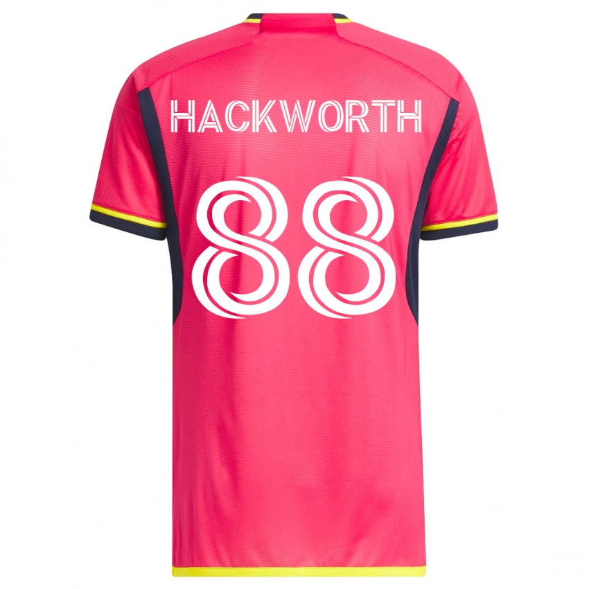 Niño Camiseta Larsen Hackworth #88 Rosa 1ª Equipación 2023/24 La Camisa