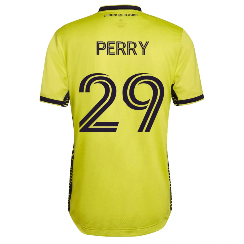 Niño Camiseta Nebiyou Perry #29 Amarillo 1ª Equipación 2023/24 La Camisa