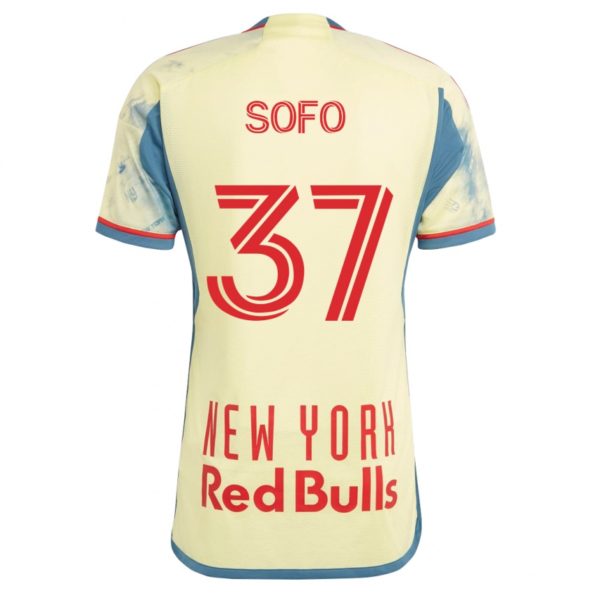Niño Camiseta Mohammed Sofo #37 Amarillo 1ª Equipación 2023/24 La Camisa