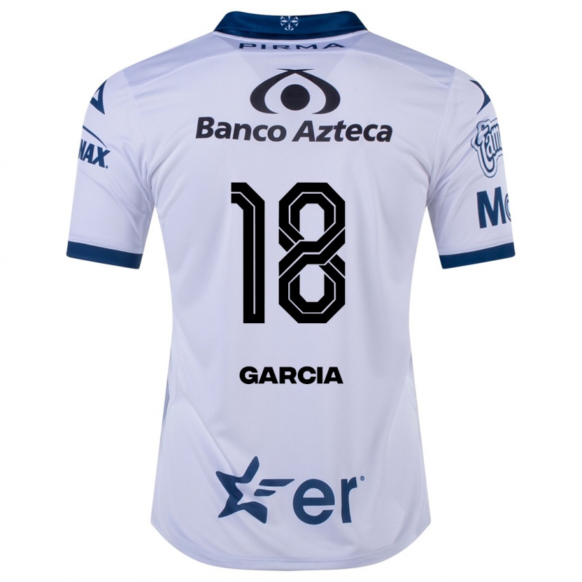 Niño Camiseta Luis García #18 Blanco 1ª Equipación 2023/24 La Camisa