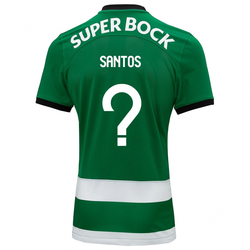Niño Camiseta Guilherme Santos #0 Verde 1ª Equipación 2023/24 La Camisa