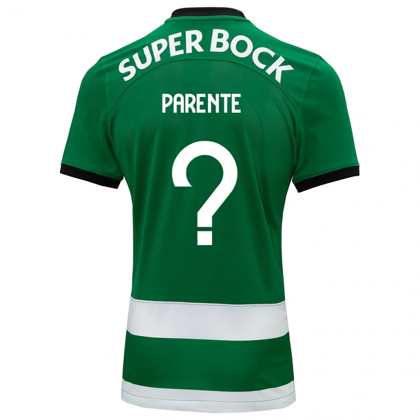 Niño Camiseta Tiago Parente #0 Verde 1ª Equipación 2023/24 La Camisa