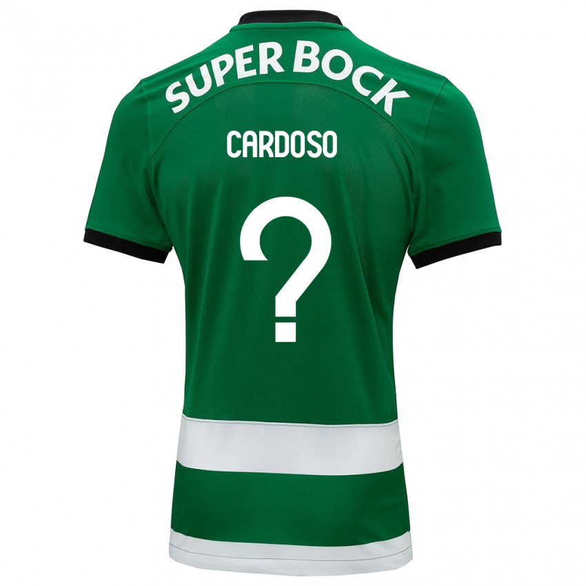 Niño Camiseta Diogo Cardoso #0 Verde 1ª Equipación 2023/24 La Camisa