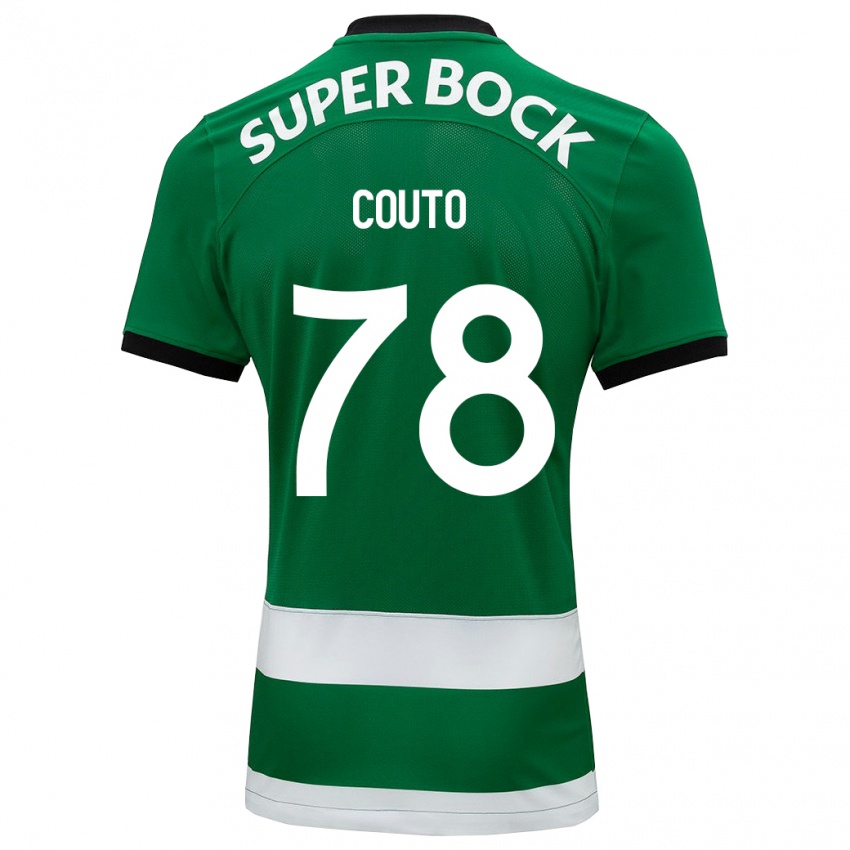 Niño Camiseta Mauro Couto #78 Verde 1ª Equipación 2023/24 La Camisa