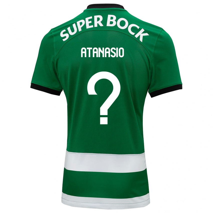 Niño Camiseta Atanásio #0 Verde 1ª Equipación 2023/24 La Camisa