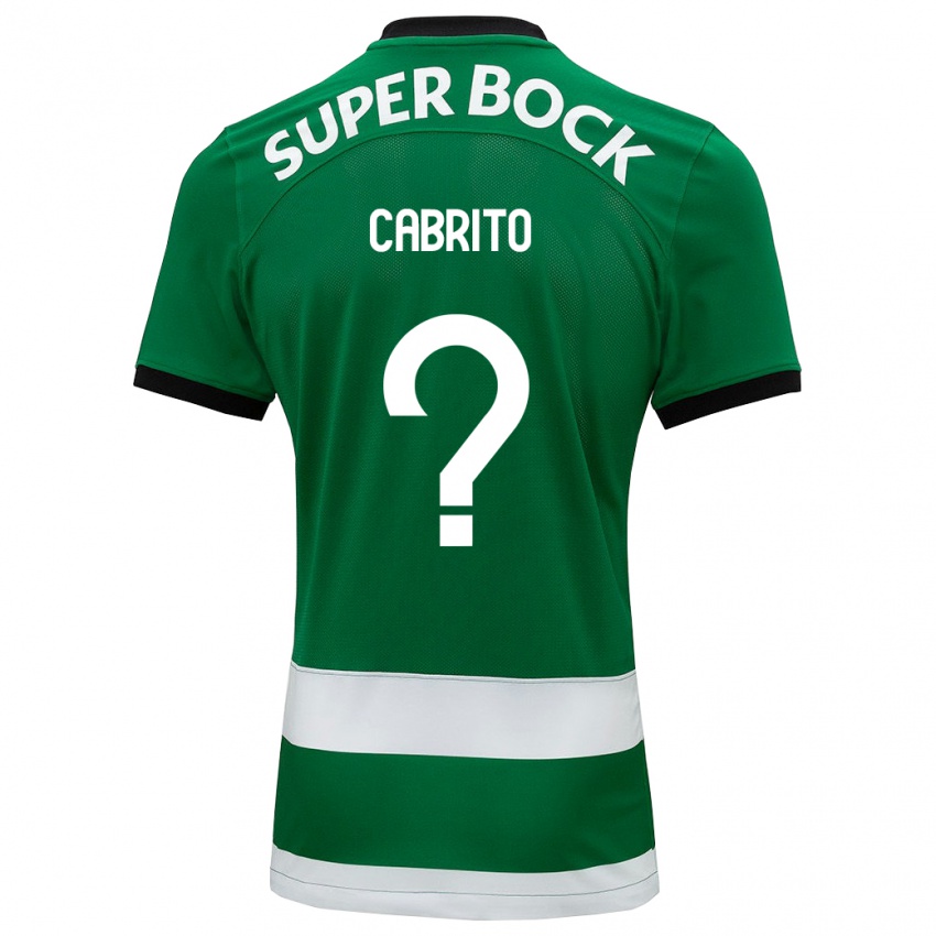 Niño Camiseta Rodrigo Cabrito #0 Verde 1ª Equipación 2023/24 La Camisa