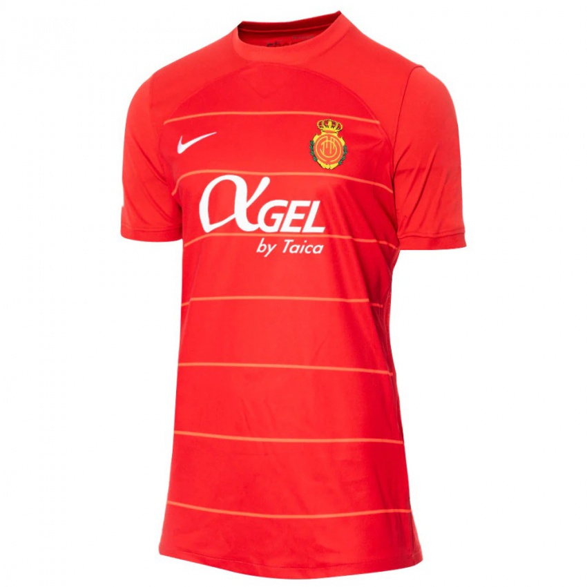 Niño Camiseta David Valverde #21 Rojo 1ª Equipación 2023/24 La Camisa