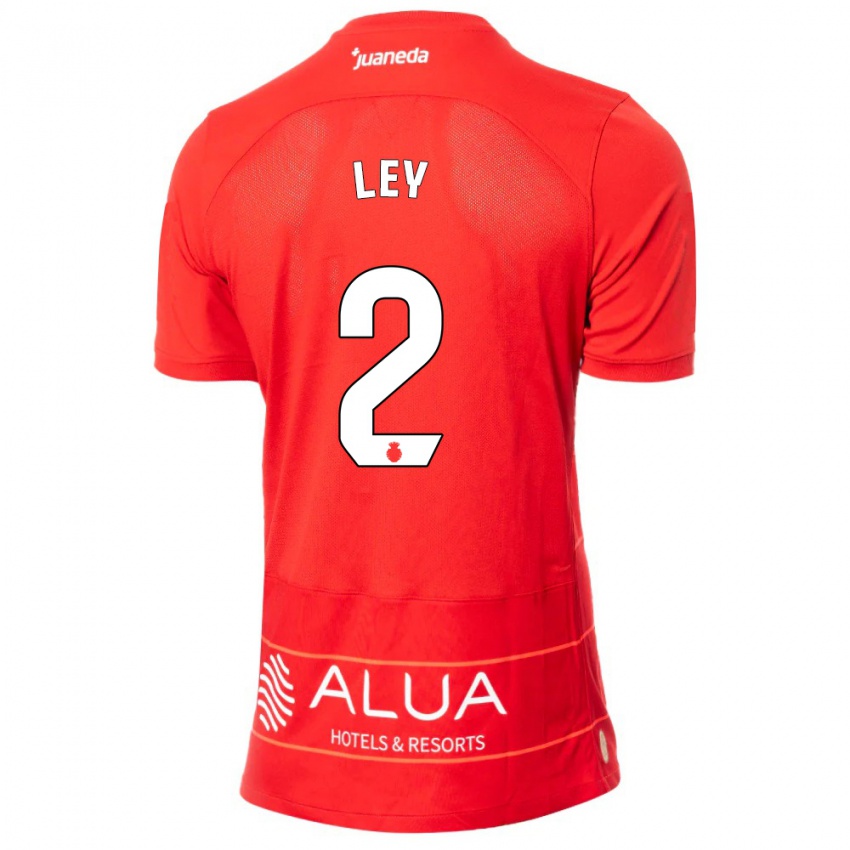 Niño Camiseta Yuzún Ley #2 Rojo 1ª Equipación 2023/24 La Camisa