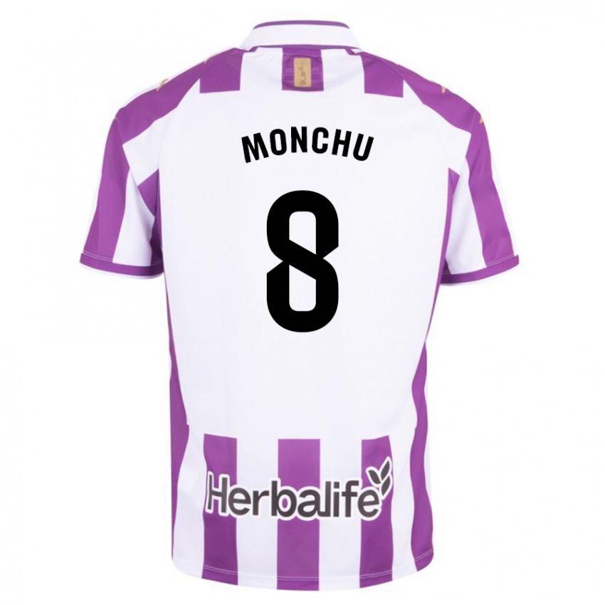 Niño Camiseta Monchu #8 Morado 1ª Equipación 2023/24 La Camisa